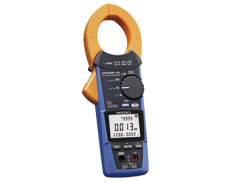 Thiết kế ampe kìm Hioki CM3286-50 nhỏ gọn, dễ thực hiện đo