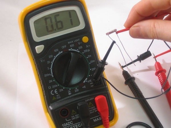 Thiết bị đo có thể đo được các mức điện áp lớn