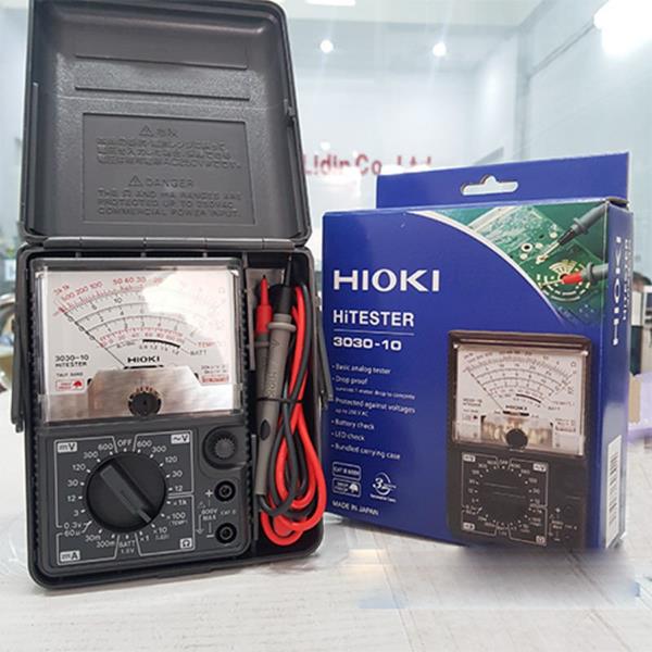 Hioki 3030-10 là đồng hồ vạn năng kim giúp đo điện trở nhanh