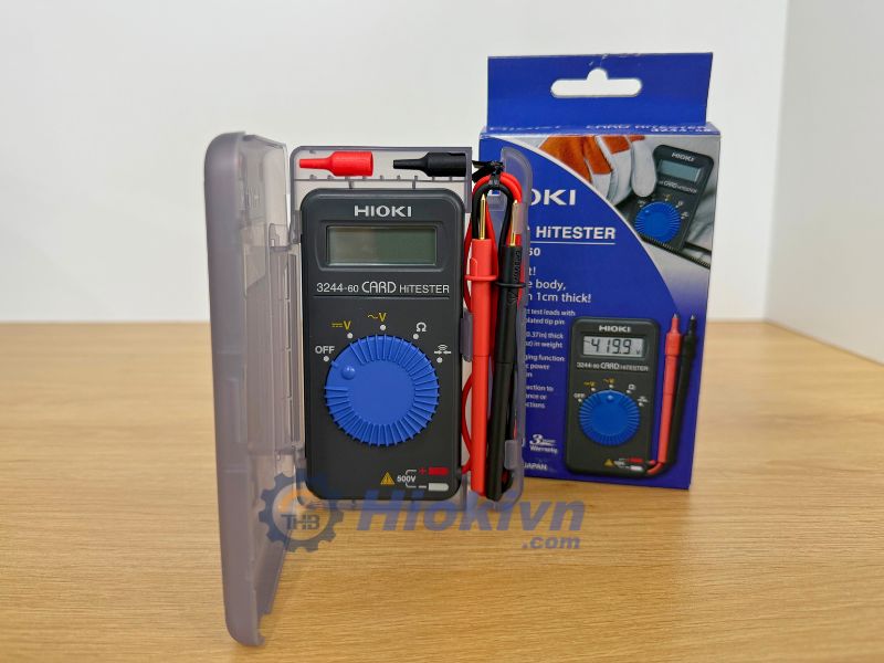 ​  Đồng hồ vạn năng Hioki 3244-60 sở hữu đầu đo mạ vàng  ​