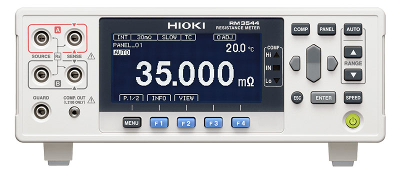Hioki RM3544 cung cấp khả năng so sánh hiệu quả