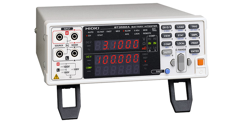 Hioki BT3562A khả năng đo điện áp lên đến 100V